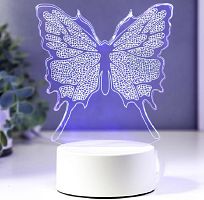 Светильник ночник "Бабочка" RGB картинка 